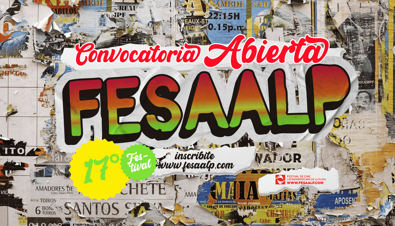 Convocatoria abierta para el 17° FESAALP