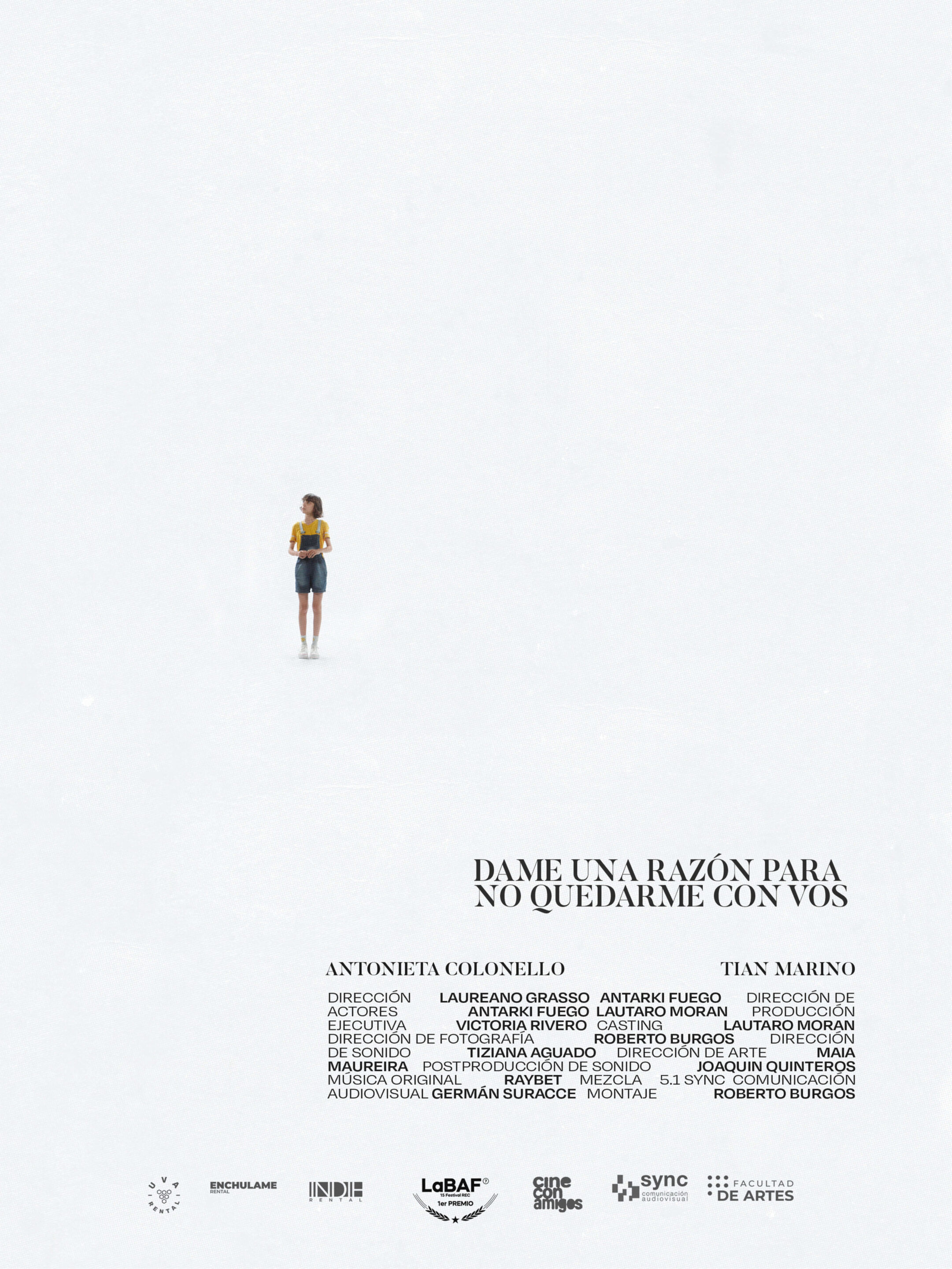 Dame una razón para no quedarme con vos